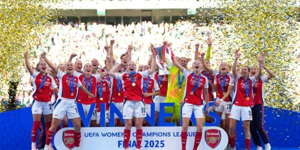 HUBLOT宇舶表荣耀见证阿森纳（ARSENAL）问鼎2024-25赛季欧洲女子冠军联赛